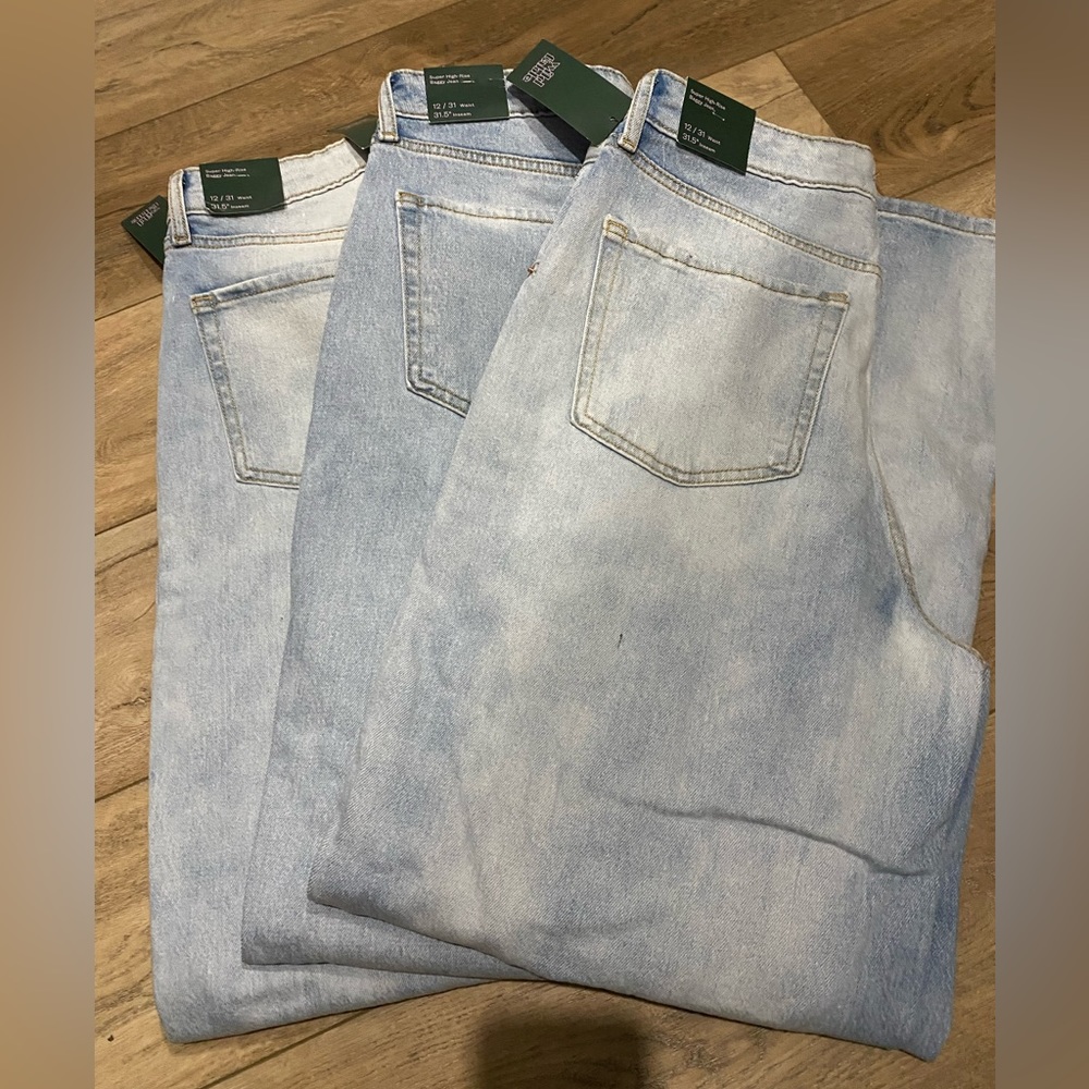 Wild Fable Super High Rise Baggy Jean